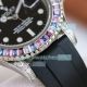 Swiss Rolex Yacht-master Replica Watch Color Diamond Bezel Black Rubber Band 42mm (3)_th.jpg